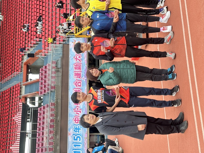 賀!本校田徑隊參加115年新竹縣中小學運動會,成績優異!圖片