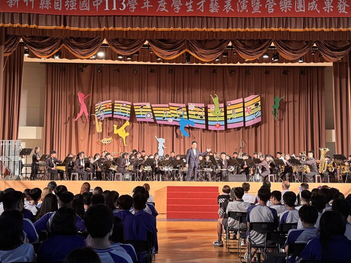 113學年度學生才藝表演暨管樂團成果發表會圖片
