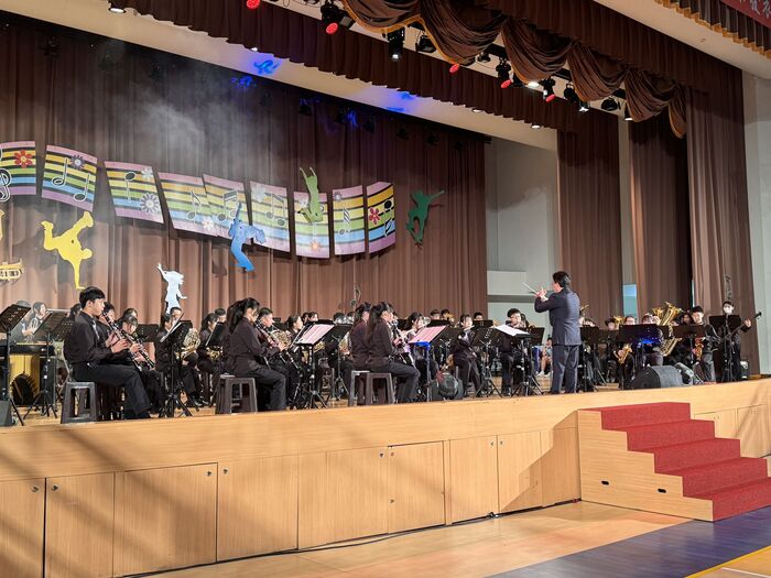 113學年度學生才藝表演暨管樂團成果發表會圖片