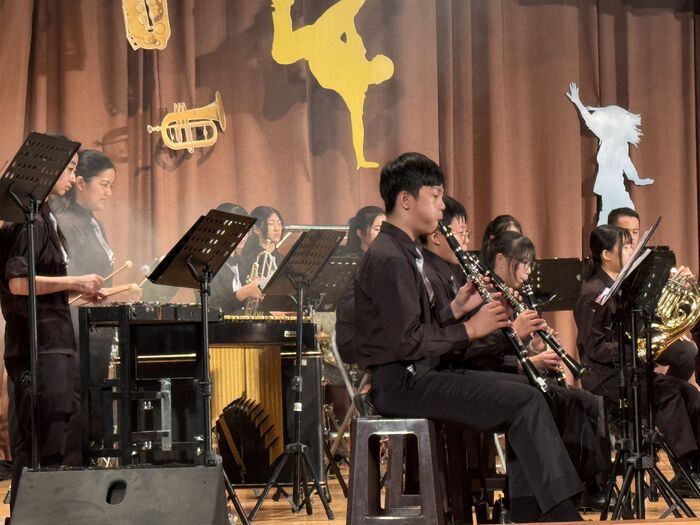 113學年度學生才藝表演暨管樂團成果發表會圖片