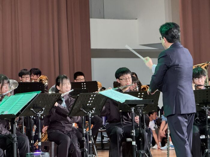 113學年度學生才藝表演暨管樂團成果發表會圖片