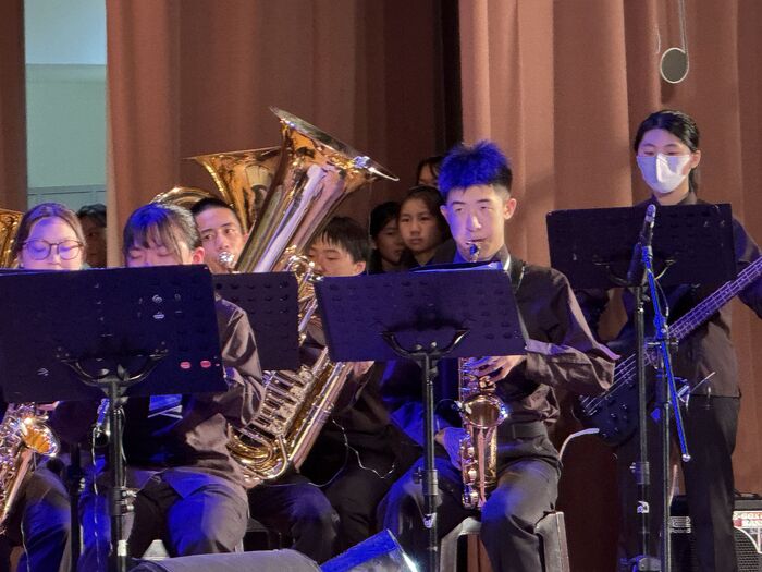 113學年度學生才藝表演暨管樂團成果發表會圖片