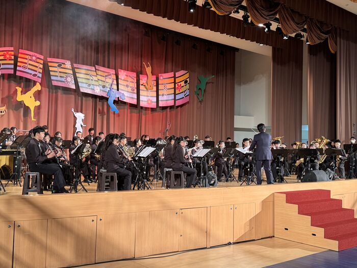 113學年度學生才藝表演暨管樂團成果發表會圖片