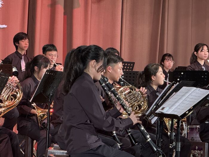 113學年度學生才藝表演暨管樂團成果發表會圖片