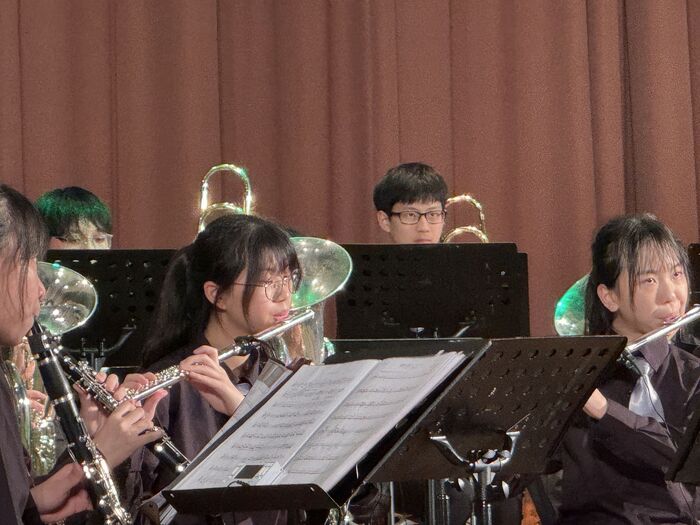 113學年度學生才藝表演暨管樂團成果發表會圖片
