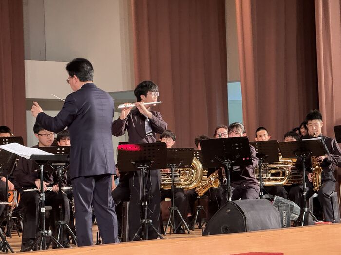 113學年度學生才藝表演暨管樂團成果發表會圖片