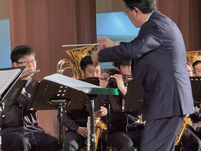 113學年度學生才藝表演暨管樂團成果發表會圖片