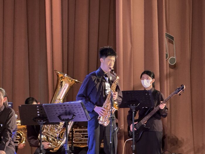 113學年度學生才藝表演暨管樂團成果發表會圖片