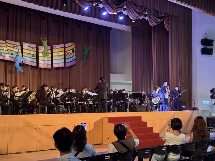 113學年度學生才藝表演暨管樂團成果發表會圖片