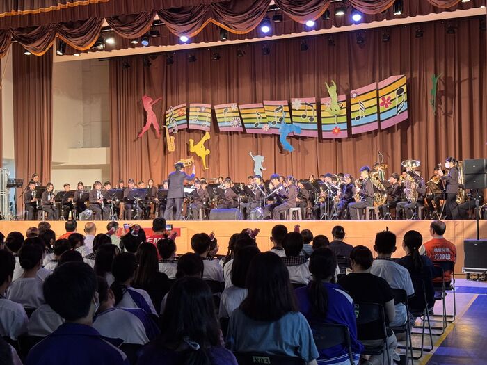 113學年度學生才藝表演暨管樂團成果發表會圖片