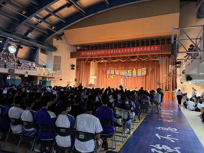 113學年度學生才藝表演暨管樂團成果發表會圖片