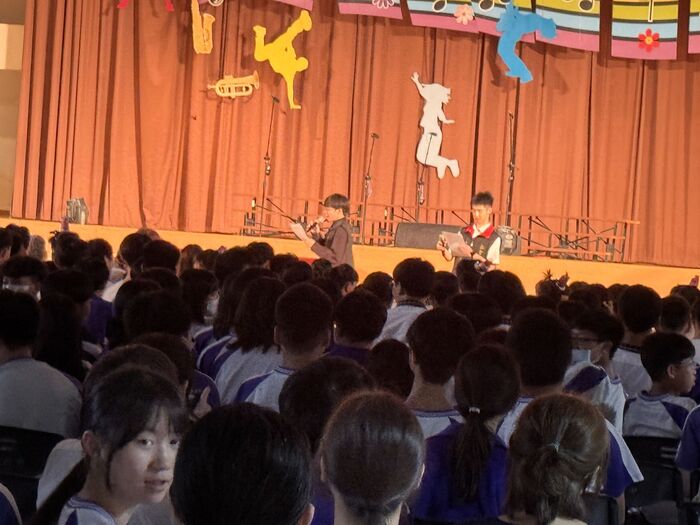 113學年度學生才藝表演暨管樂團成果發表會圖片