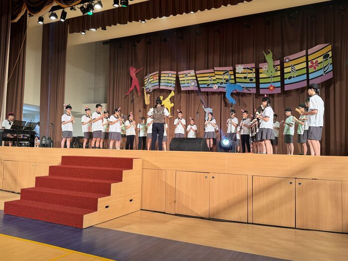 113學年度學生才藝表演暨管樂團成果發表會圖片
