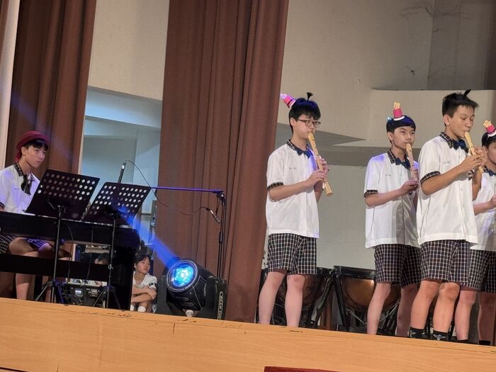 113學年度學生才藝表演暨管樂團成果發表會圖片