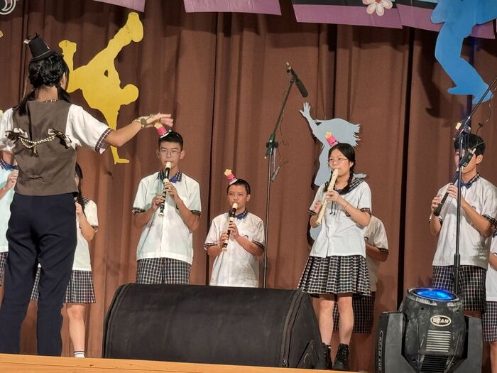 113學年度學生才藝表演暨管樂團成果發表會圖片