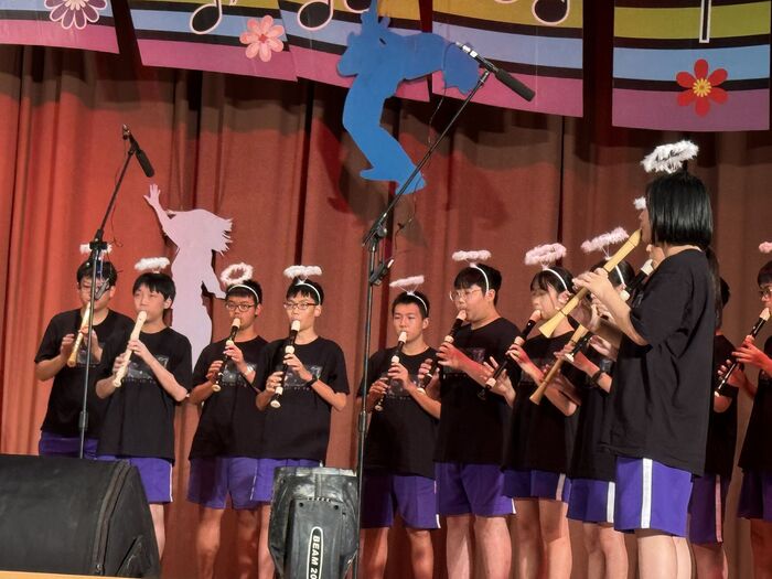 113學年度學生才藝表演暨管樂團成果發表會圖片