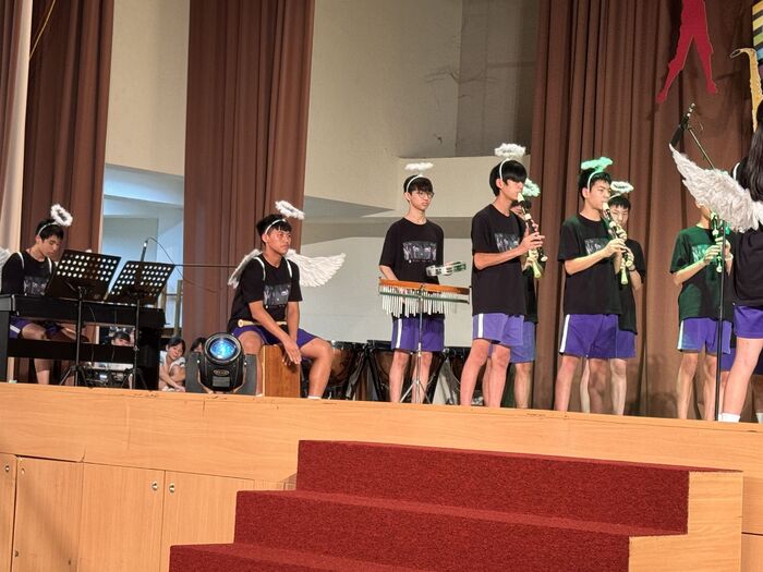 113學年度學生才藝表演暨管樂團成果發表會圖片