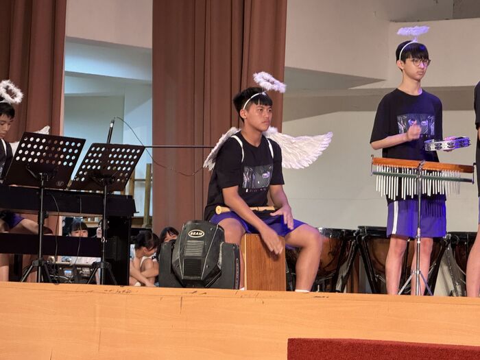 113學年度學生才藝表演暨管樂團成果發表會圖片