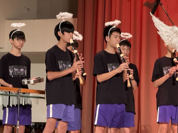 113學年度學生才藝表演暨管樂團成果發表會圖片