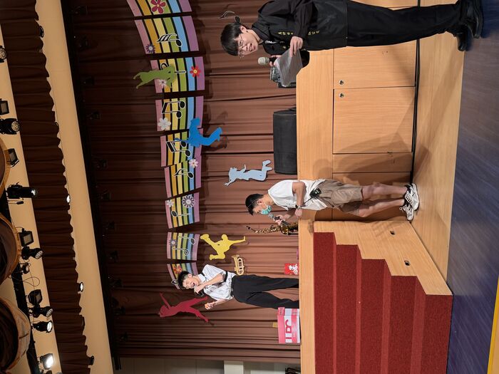 113學年度學生才藝表演暨管樂團成果發表會圖片