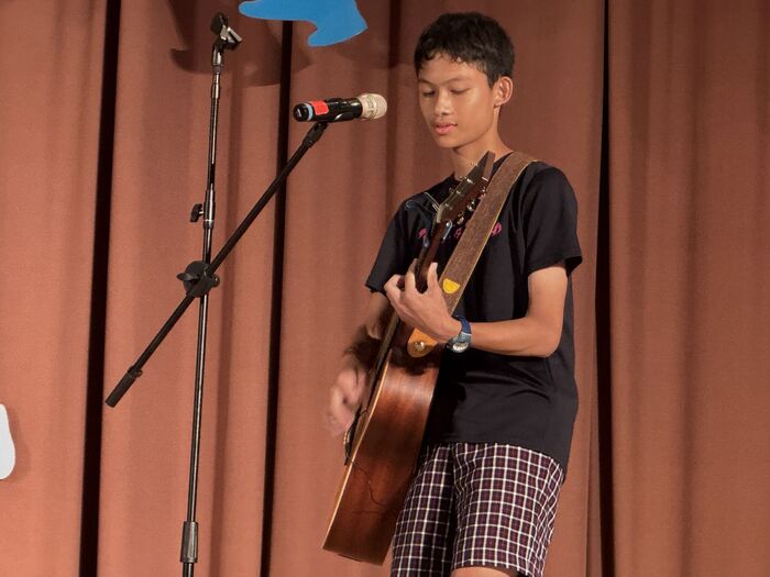 113學年度學生才藝表演暨管樂團成果發表會圖片