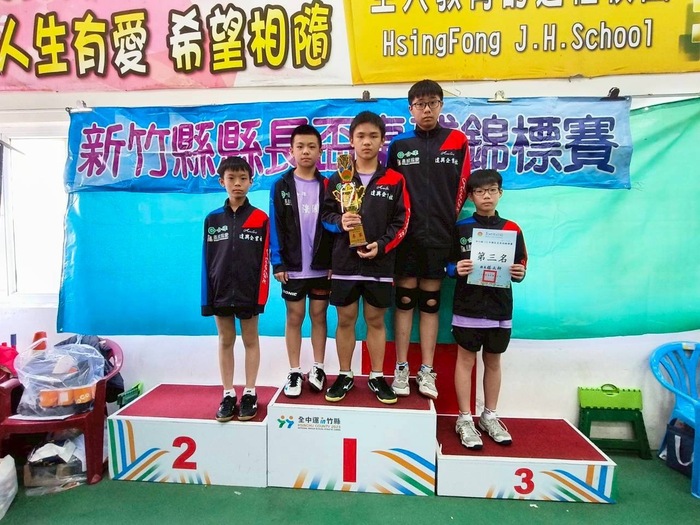 賀!本校桌球隊參加115年縣長盃桌球錦標賽,成績優異!圖片